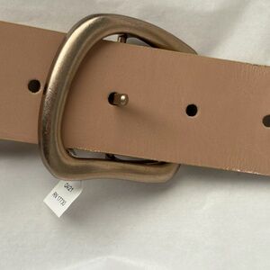 A New Day Nude/Tan Belt | Organic Gold Buckle | Size M ITarget
